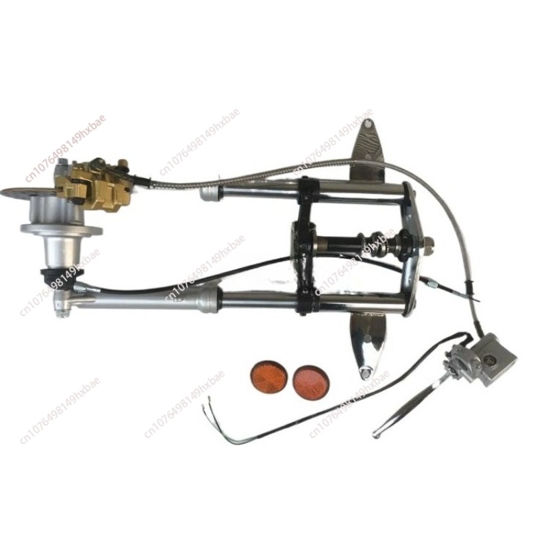 Brake Disc Motorcycle - Motorcycle front suspension fork with brake
