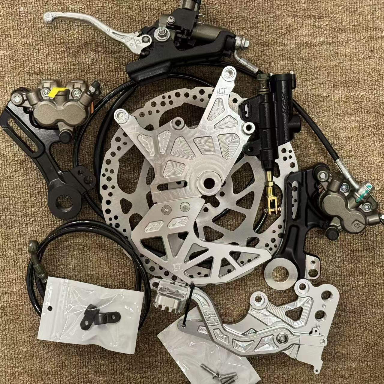 Dual Caliper Bracket Kit for L - Brake Caliper review and price