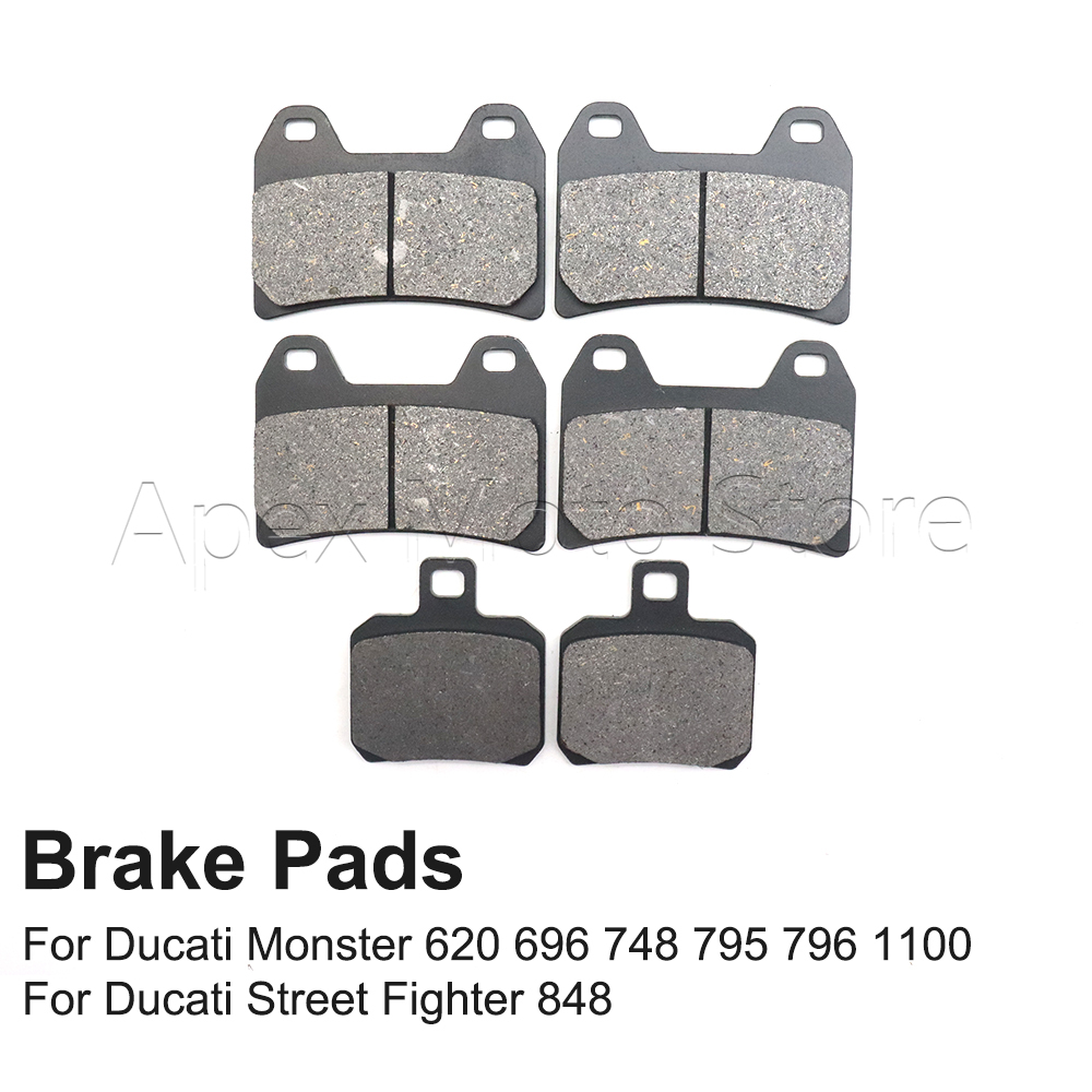 Motorcycle Accessoies Front Re - Motorcycle Brake Pads review and price