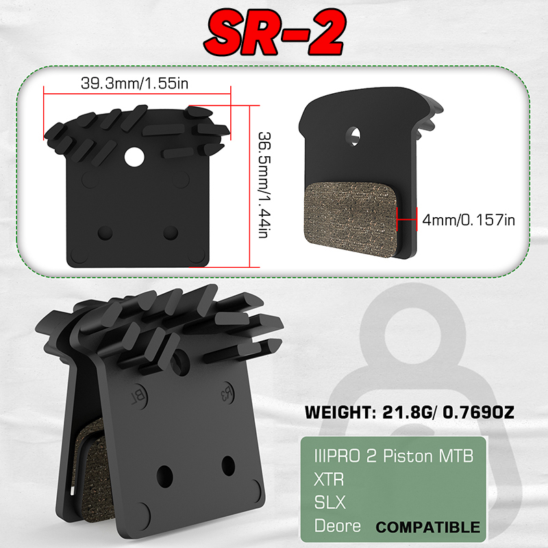 IIIPRO Ceramic Bike Brake Pads - Brake Pads Bike review and price