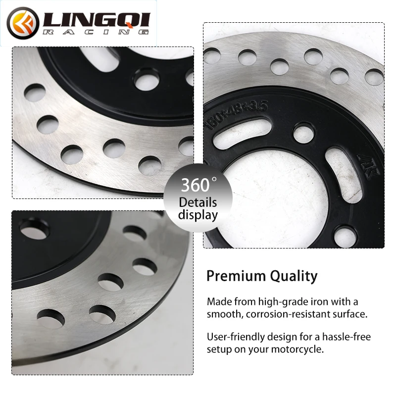 LINGQI RACING 160mm Brake Disc - Brake Pads Bike review and price